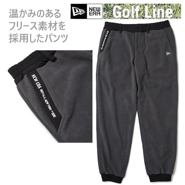 NEW ERA（ニューエラ） ゴルフ フリース パンツ チャコールグレー