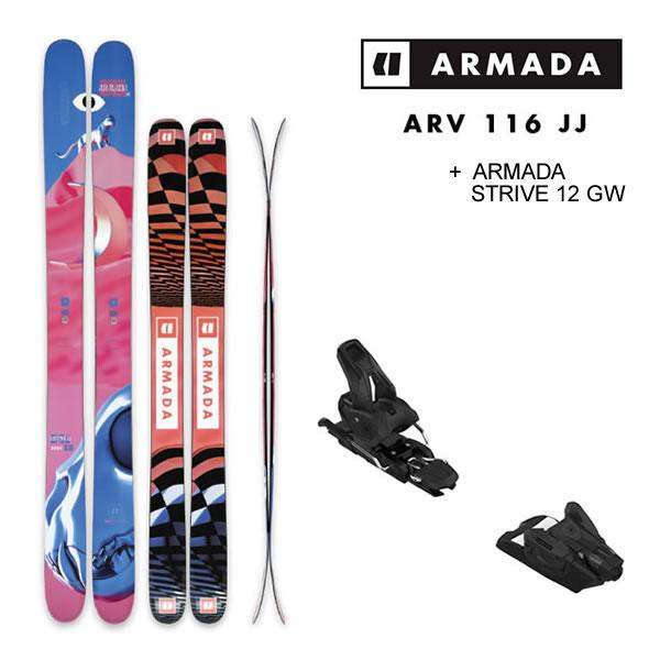 ARMADA（アルマダ） スキー板 エーアールブイ 116 ジェイジェイ ARMADA