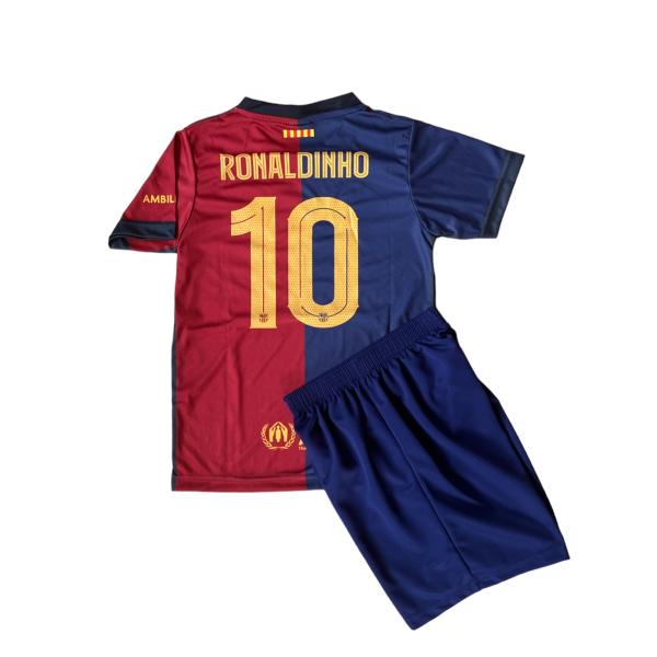 ロナウジーニョ背番号10 バルセロナ ホーム 24/25 子供 ユニフォーム
