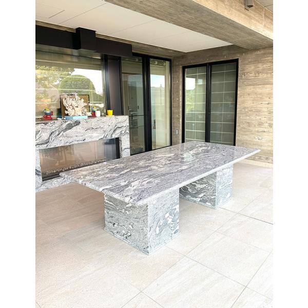 輸入雑貨　御影石テーブル