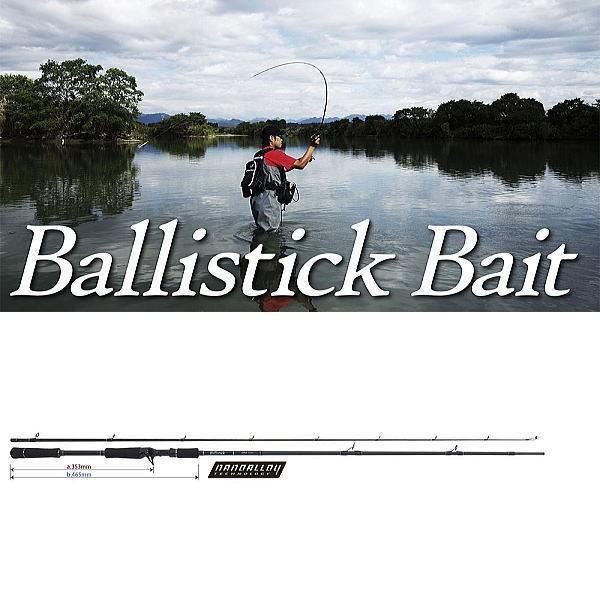 ヤマガブランクス 2017 バリスティック ベイト 85M NANO : ウォーター