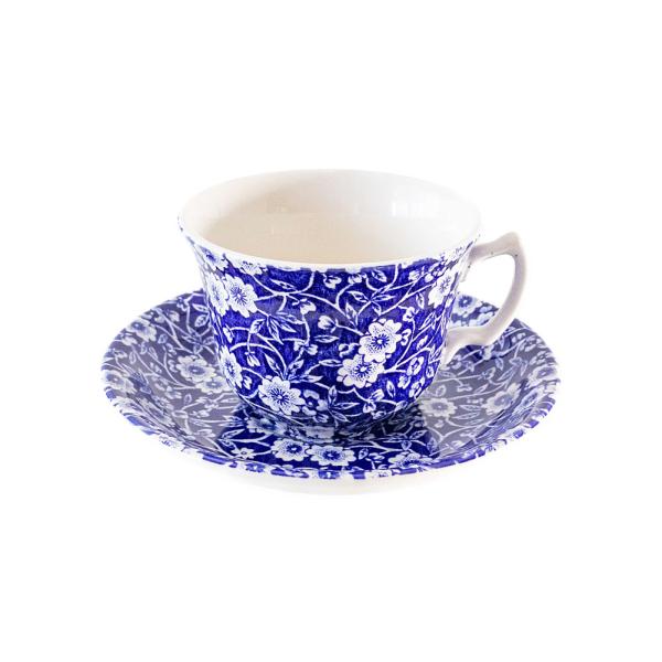 BURLEIGH（バーレイ） ブルーキャリコ カップ＆ソーサー ティー