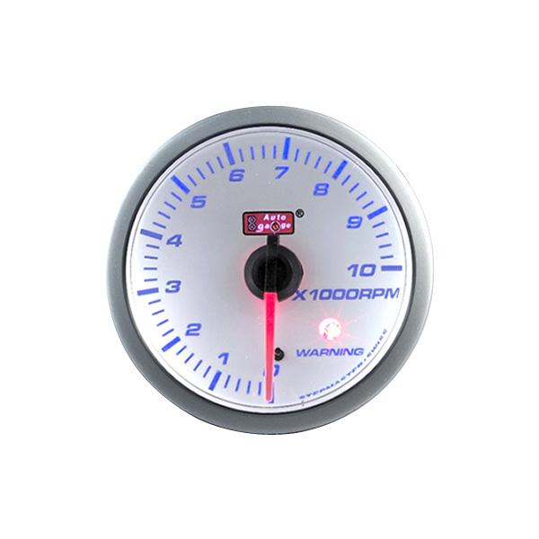 AUTO GAUGE（オートゲージ） タコメーター SM 52Φ ホワイトフェイス