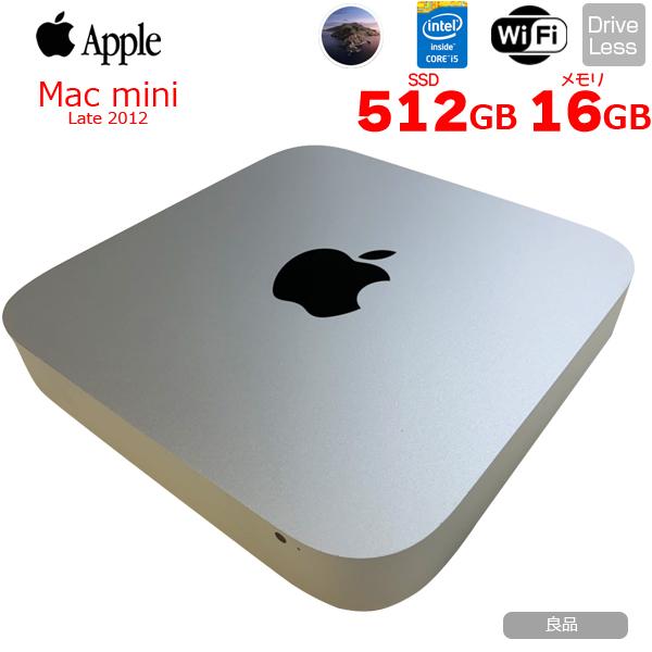 Mac mini Apple MD387J/A A1347 Late 2012 小型デスク MacOS Catalina