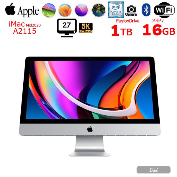 iMac（Apple） Apple iMac 27inch MRR02J/A A2115 5K 2019 一体型