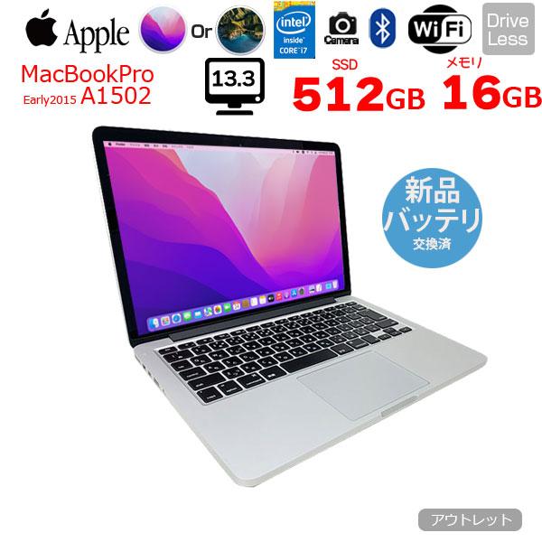 MacBook Pro 【新品バッテリーに交換済】Apple 13.3inch MF841J/A