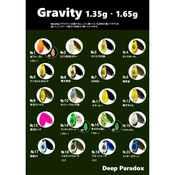 ディープパラドックスDeepParadox グラビティGravity 1.35g : ウインズ