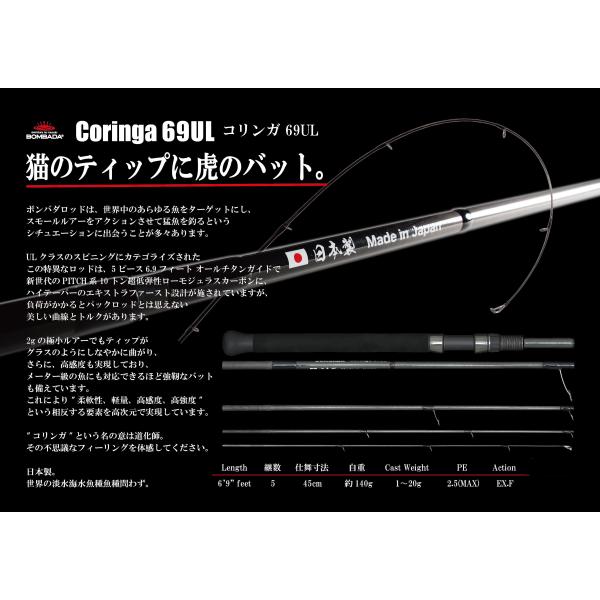 BOMBADA（ボンバダ） ボンバダアグア コリンガCoringa 69UL パック