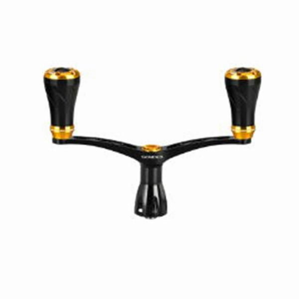 ダブルハンドル シマノ 長さ92mmブラック&ゴールド ゴメクサス : 東海