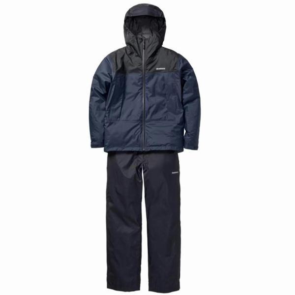 ベーシックインサレーション レインスーツ 01RB-057 X 紺 Mサイズ