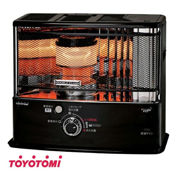 TOYOTOMI（トヨトミ） 石油 ストーブ RC-W3624 (B) ブラック : タウン