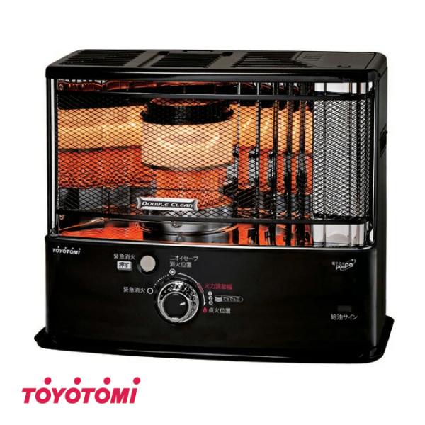 TOYOTOMI（トヨトミ） 石油 ストーブ RC-W36N (B) ブラック : タウン