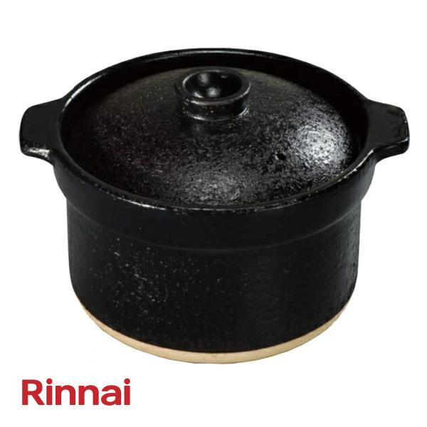 リンナイ（Rinnai） 炊飯 専用土鍋 (2.5合炊き) かまどさん 自動炊き