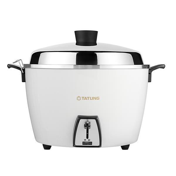 大同 電鍋 電気釜＞ホワイト色 オールステンレス 炊飯器 10合(10人分