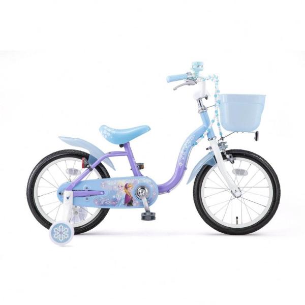 人気！アナ雪 自転車 】16インチ 身長98〜116cm 子供用自転車