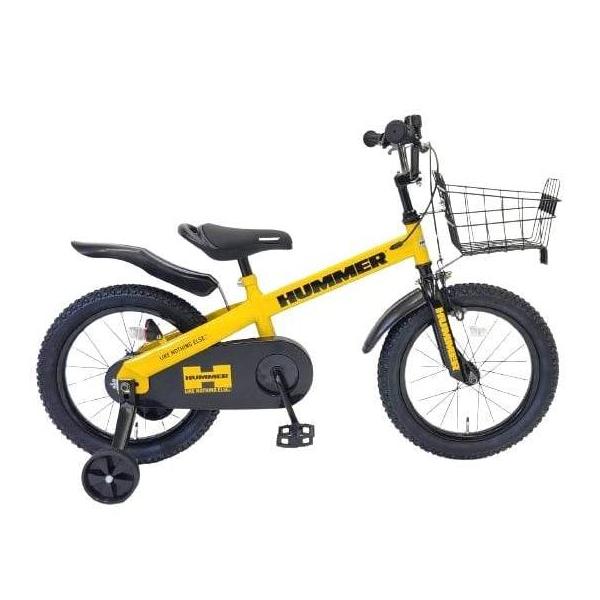 16インチ 身長100cm〜 子供用自転車 ハマーキッズ 16HY-TZ（イエロー