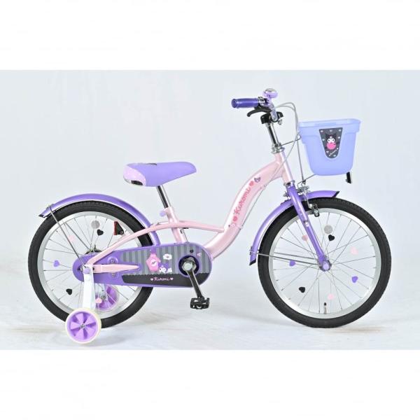 18インチ 身長107〜123cm 子供用自転車 サンリオ クロミ キッズバイク