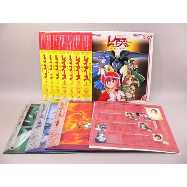LD） 魔法騎士レイアース 第二章＋OVAの10巻セット ／レーザー
