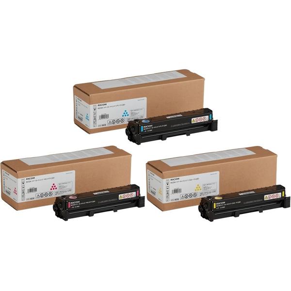 リコー（RICOH） トナー P C201 3色セット (シアン マゼンタ イエロー