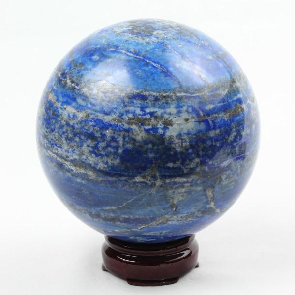 2.9Kg ラピスラズリ 丸玉 125mm スフィア 送料無料 一点物 161-895