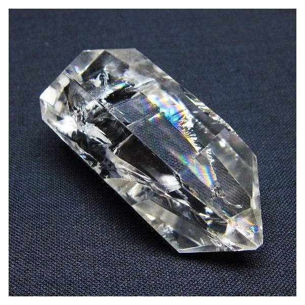 アイリスクォーツ 水晶 原石 虹入り 一点物 送料無料 171-5831