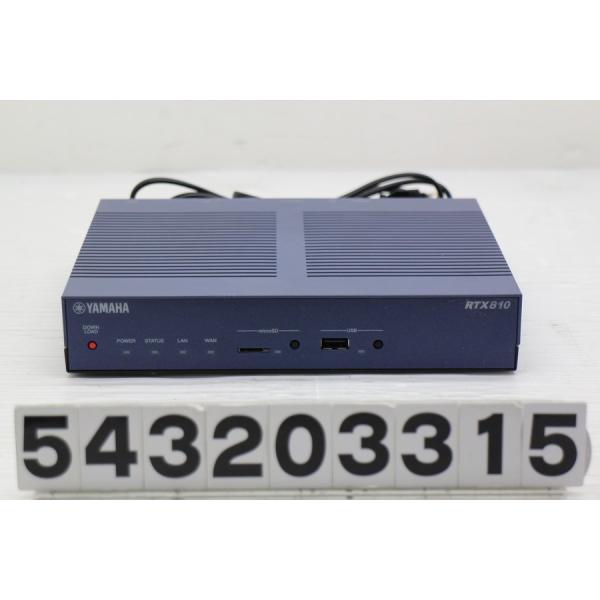 YAMAHA ギガアクセスVPNルーター RTX810 設定初期化済 : TCEダイレクト