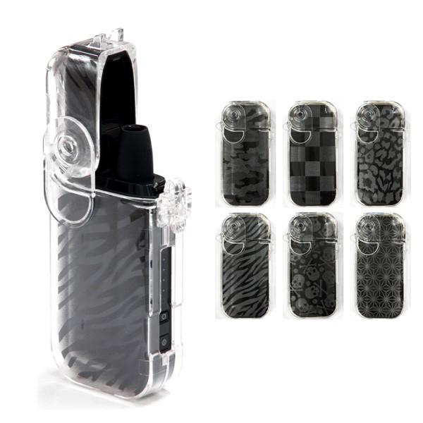 河島製作所 iQOSロックハードケース デザインVer. クリア柄 アイコス用