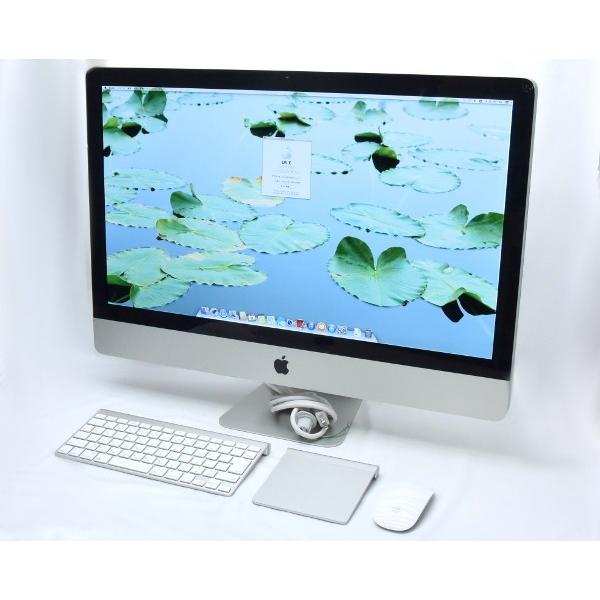 Apple iMac 27インチ Core i7 2.93GHz/8GB/1TB/Radeon HD 5750/DVD/OSX