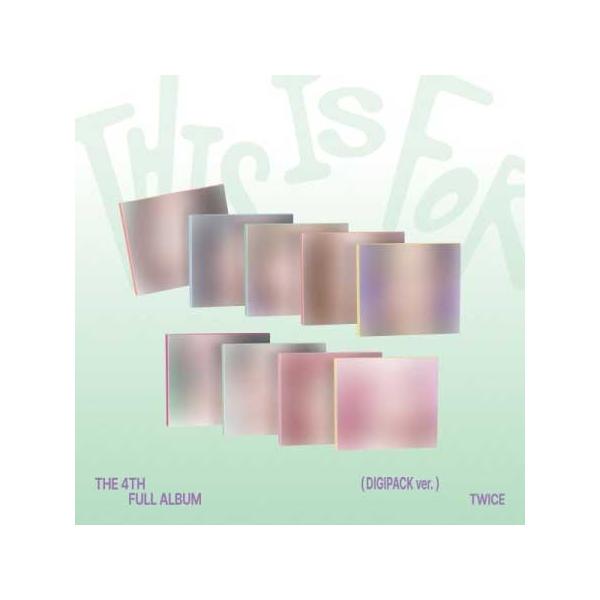 25/7/11 韓国発売】TWICE トゥワイス 4TH ALBUM THIS IS FOR DIGIPACK
