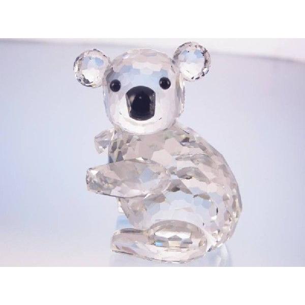 SWAROVSKI（スワロフスキー） クリスタル コアラ 置物 : 親切な 玉や