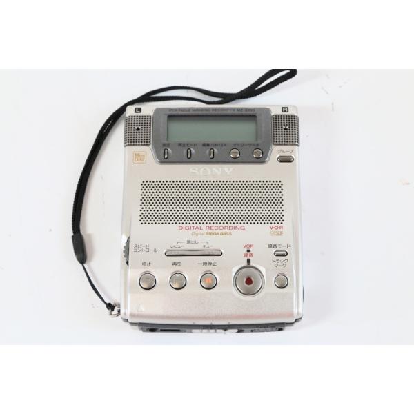 SONY MZ-B100 ポータブルミニディスクレコーダー 【中古品