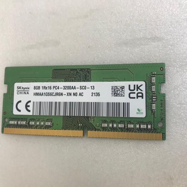 SK hynix SK HYNIX 1Rx16 DDR4-3200 (PC4-25600) 8GB ノートPC用 260