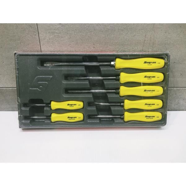 A-e138【未使用品】スナップオン ドライバーセット 7本組 SDDX70AY