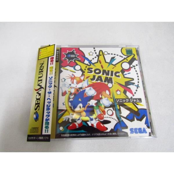 セガサターンソフト ソニックジャム ソニック・ザ・ヘッジホッグ 帯