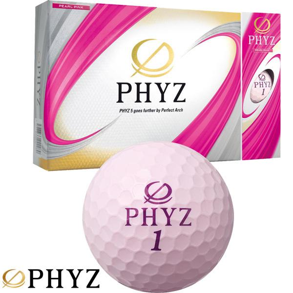 PHYZ ブリヂストン PHYZ5 ファイズ5 パールピンク ゴルフボール 1
