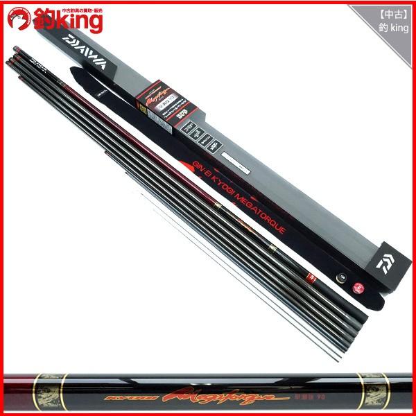 ダイワ 鮎竿 銀影競技 メガトルク 早瀬抜 90・W 替穂先付/G056Y 未使用