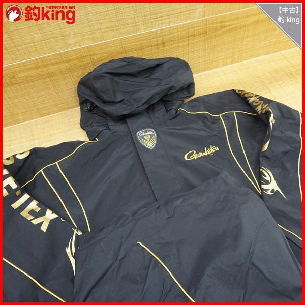 がまかつ ゴアテックス レインスーツ GM-3412 ブラック LL/K340M