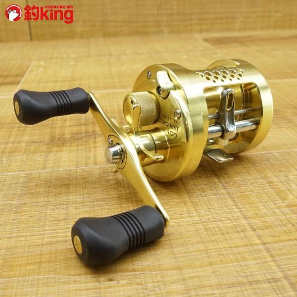 シマノ 01カルカッタコンクエスト 400/L020M 極上美品 ベイトリール