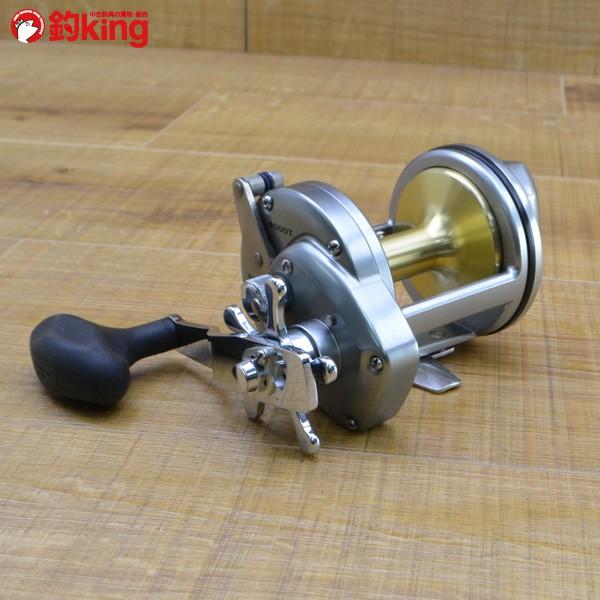 シマノ 09スピードマスター 石鯛 4000T 釣武者チタンクラッチレバー付