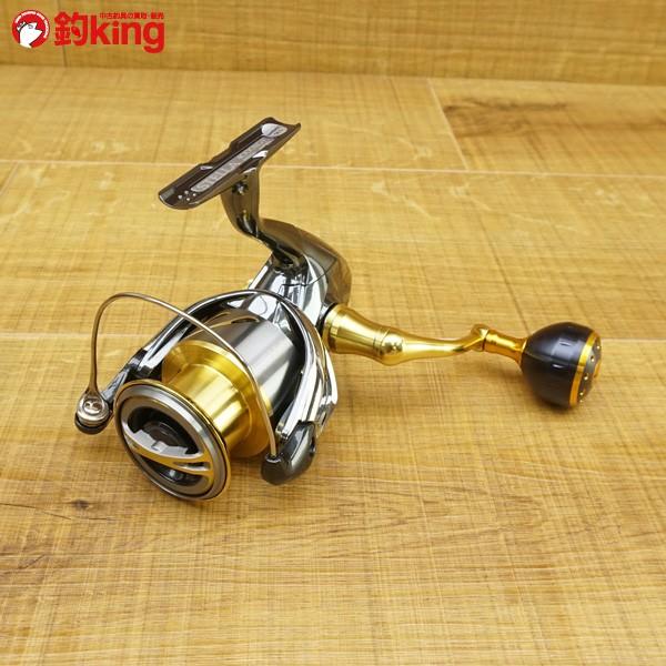シマノ 14ステラ 4000XG 夢屋アルミノブ付き/ W204M 美品 SHIMANO