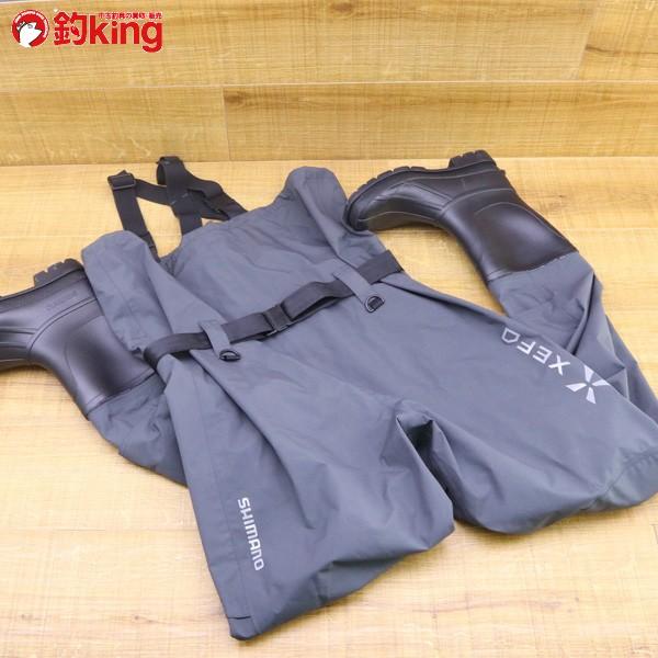シマノ XEFO ドライシールドウェーダー WA-231P 3L/ Y124M 美品