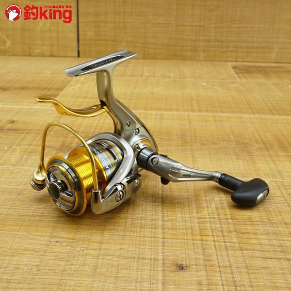 ダイワ 13プレイソ 2000H LBD/M439M レバーブレーキリール 美品 : 釣