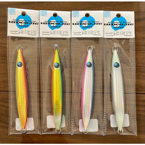 UROCO（ウロコ） 送料無料 ウロコジグ ショート 180g 4色セット
