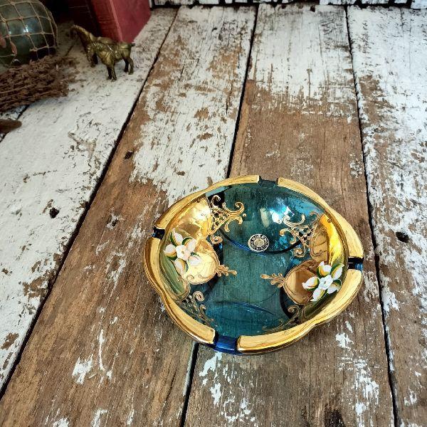 イタリア 70-80s ヴィンテージ 未使用 ムラーノ ガラス ベネチアン