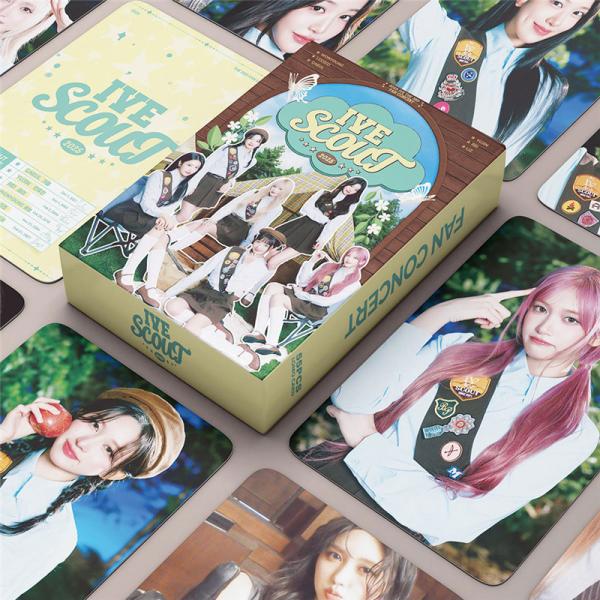 IVEグッズ フォト カード 55枚 セット トレカ アイヴ 写真 全員 フォト