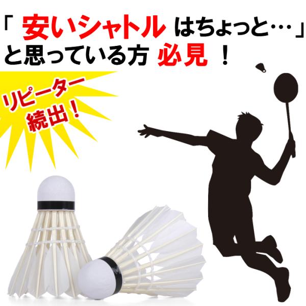 バドミントン シャトル 練習用 5ダース 60球 （初心者 中学生 高校生