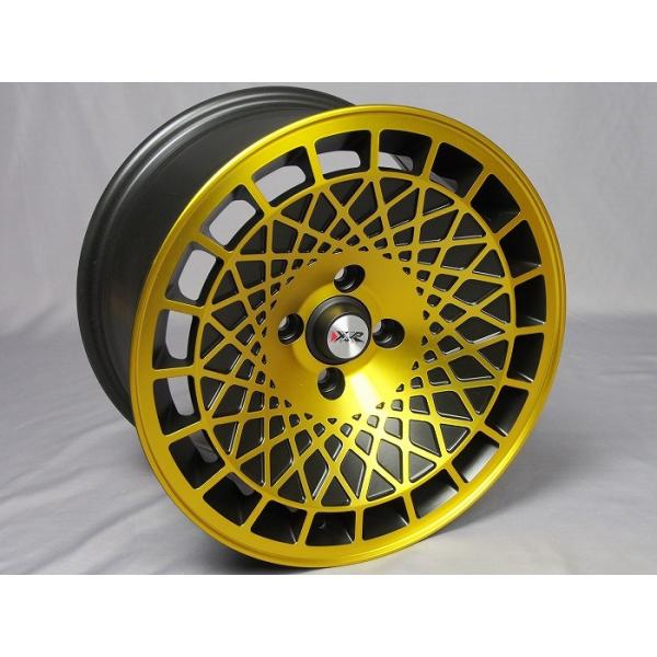 XXR714 16インチホイール 8.0J INSET+25 フラットブラック＆フラット