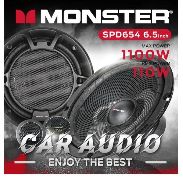 SPD654 16.5cm（6.5インチ）Max.1100W モンスターオーディオ Monster