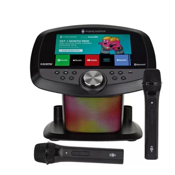 美品 Singing Machine ISM9025 Wi-Fi カラオケマシーン 【中古】動作