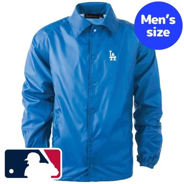 MLB公式 メンズ ウィンドブレーカー ナイロン コーチジャケット